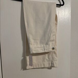 NWT Free People Cream Wide-Leg Pants